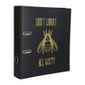 Ordner Don't Worry Bee Happy - zwart - 31,5x28x7 cm