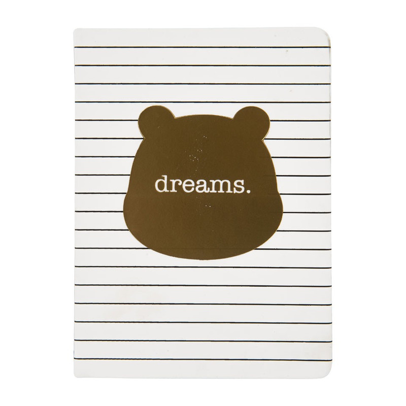 Notitieboekje - panda dreams - 21 x 15 cm