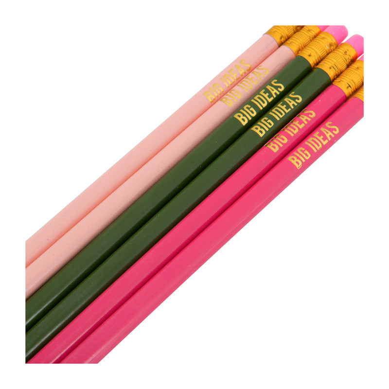 Potloden big ideas - 6 stuks
