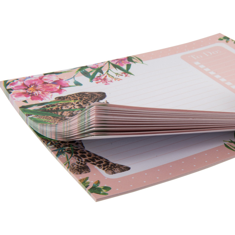 Weekplanner leopard flower