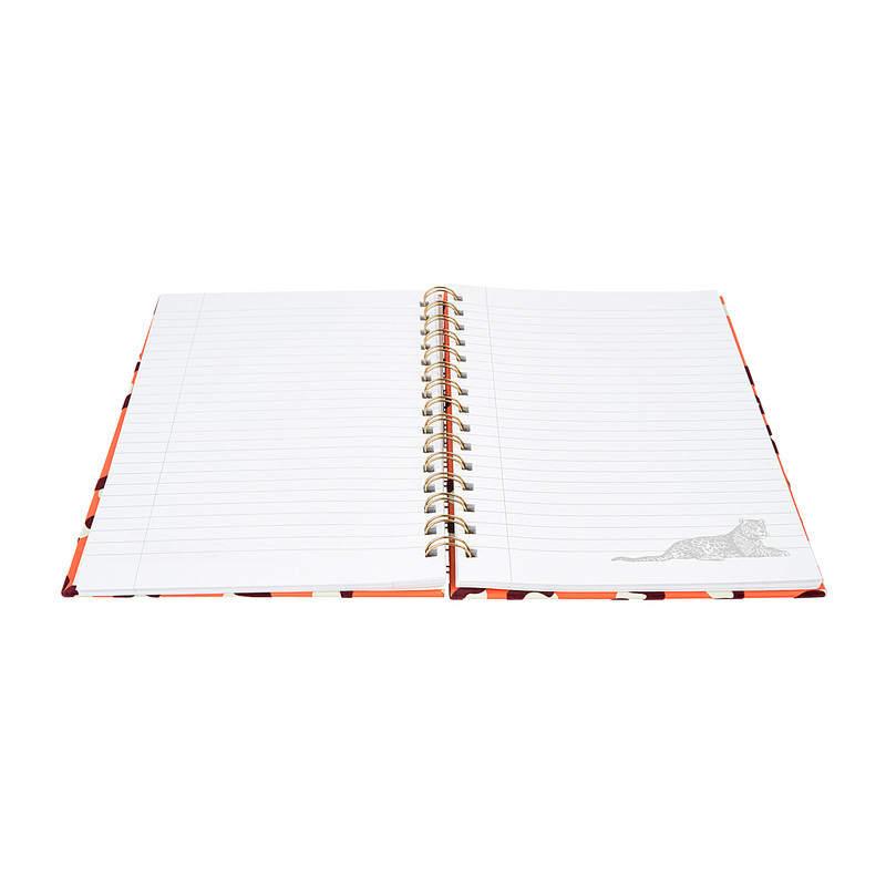 Notitieboek A5 - orange leopard