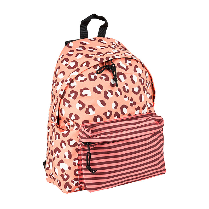 Rugzak leopard streep - 40x29x12.5 cm 