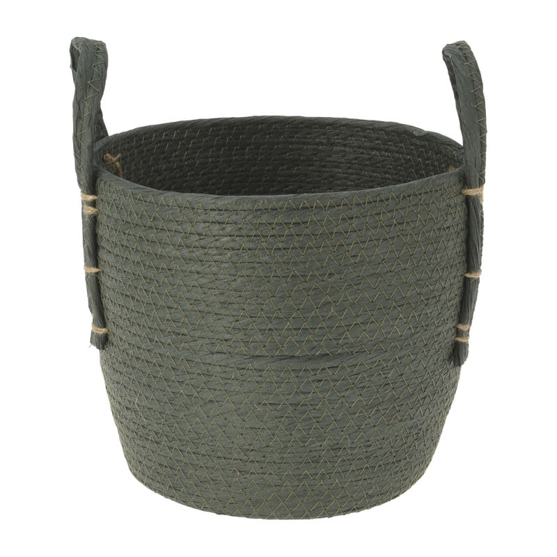 Papieren manden - groen - set van 3