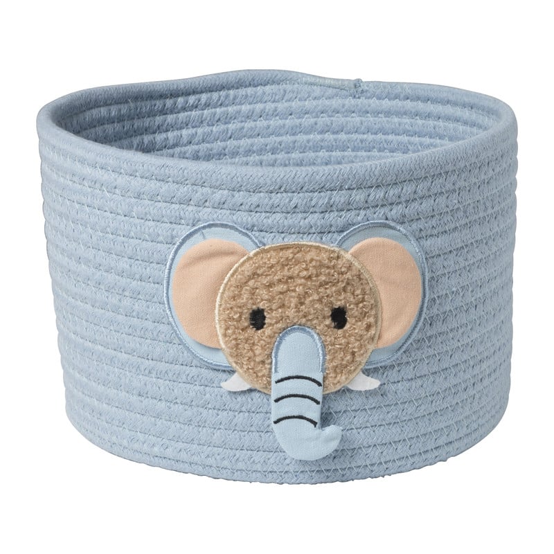 Opbergmand dieren - ø23x16 cm - diverse varianten