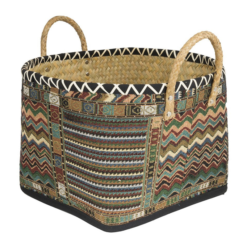 Mand rond Ethnic – Ø36x25 cm