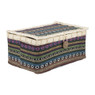 Mand met deksel Mexican - 30x20x15 cm