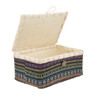 Mand met deksel Mexican - 30x20x15 cm
