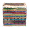 Mand met deksel Mexican - 37x28x34 cm