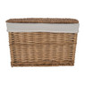 Wasmand met voering - 50x31x34 cm - lichtbruin