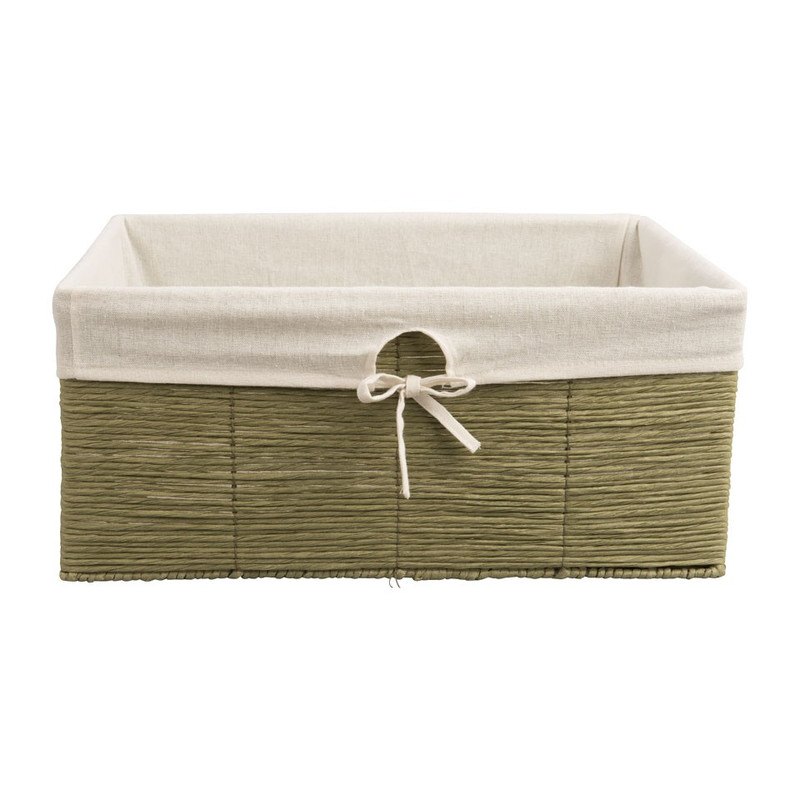 Lademand Batavia XL - groen - 45x34x20 cm