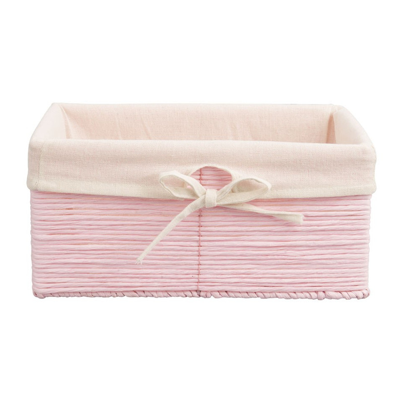 Lademand Batavia S - roze - 30x19x14 cm