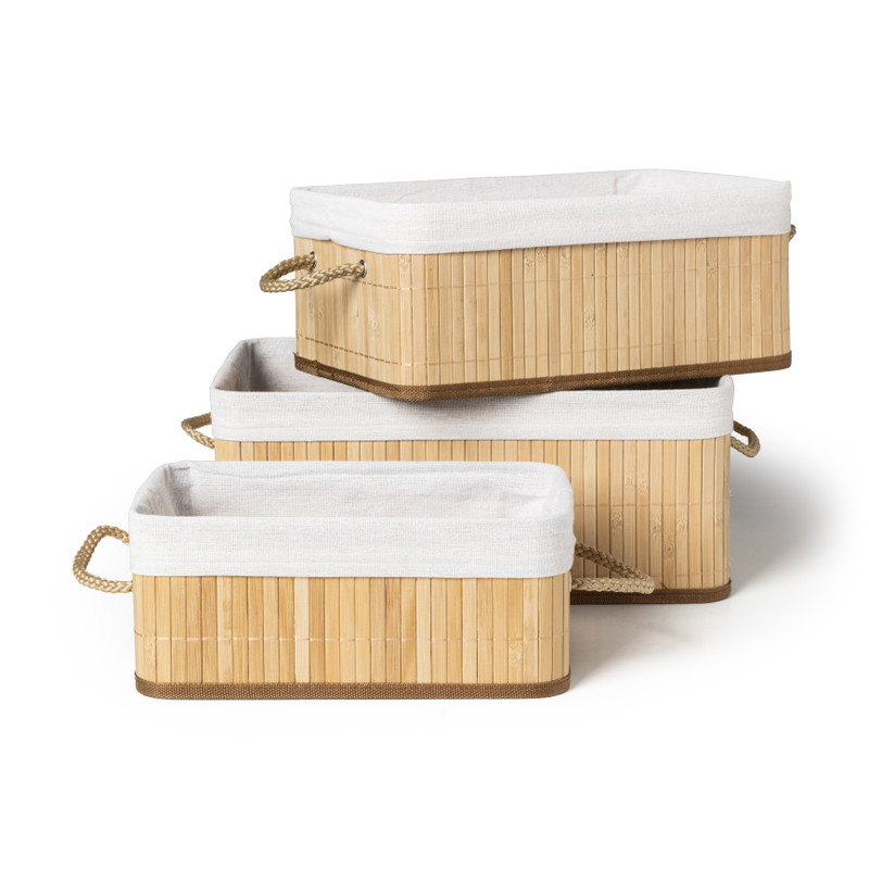 Mand Tibo rechthoekig - 38x28x16 cm