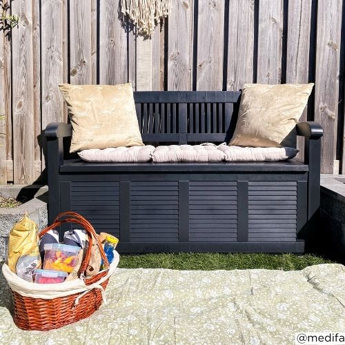 Mand met hengsels - 41x32x20 cm