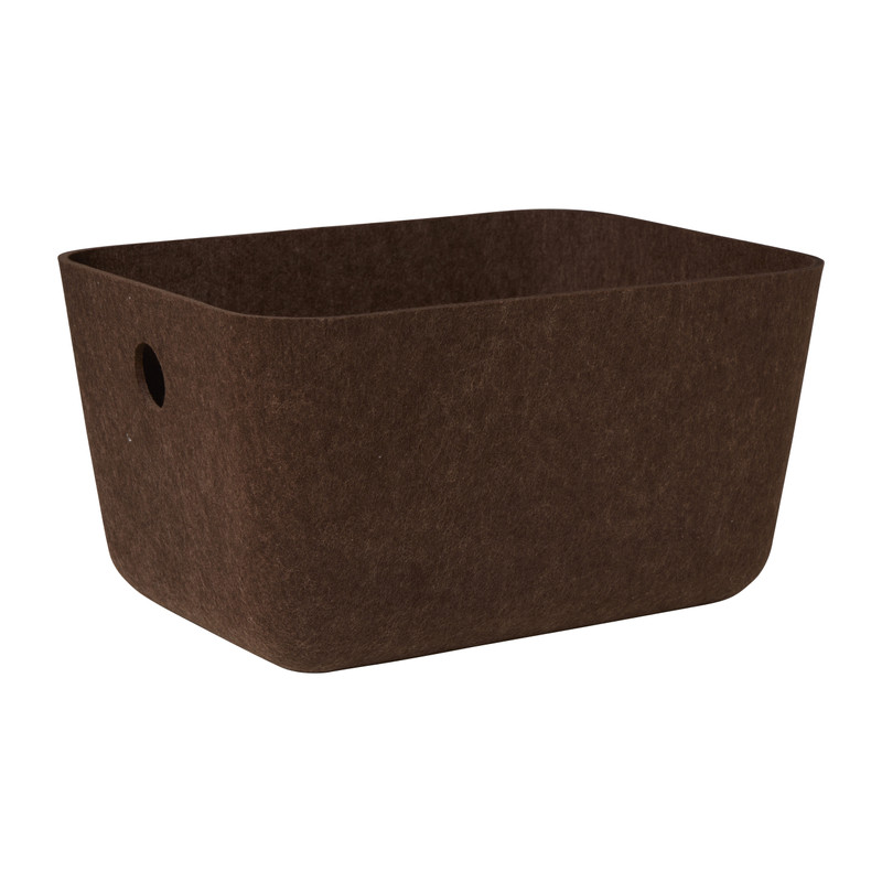 Lademand vilt - bruin - 41x31x21 cm