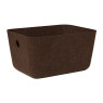 Lademand vilt - bruin - 41x31x21 cm