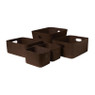 Lademand vilt - bruin - 41x31x21 cm