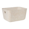 Lademand vilt - beige - 41x31x21 cm