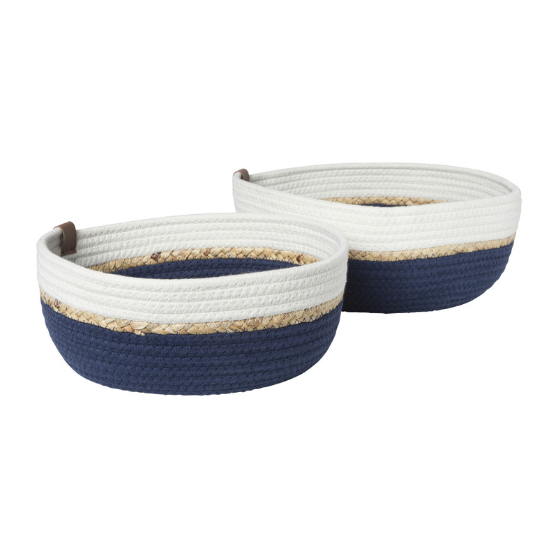 Mand colors laag - diverse varianten - ø29x12 cm