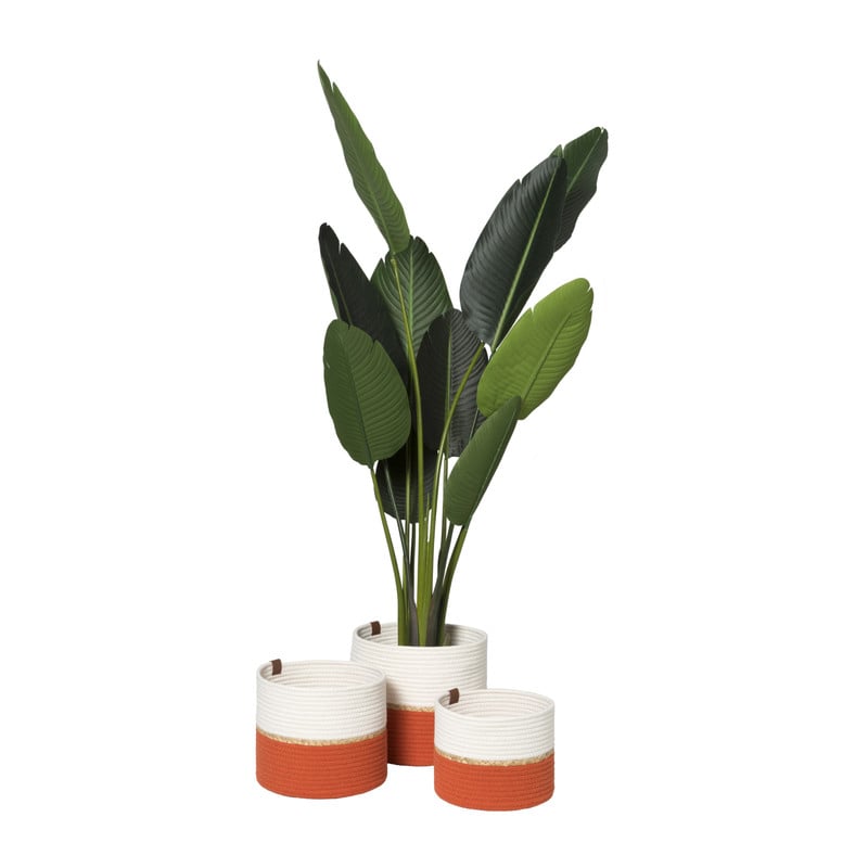 Mand colors hoog - diverse varianten - ø24x19 cm