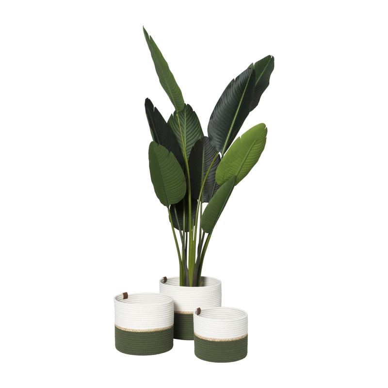 Mand colors hoog - diverse varianten - ø24x19 cm