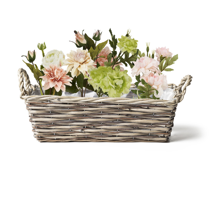 Bloempot rechthoek - 35x13x11 cm