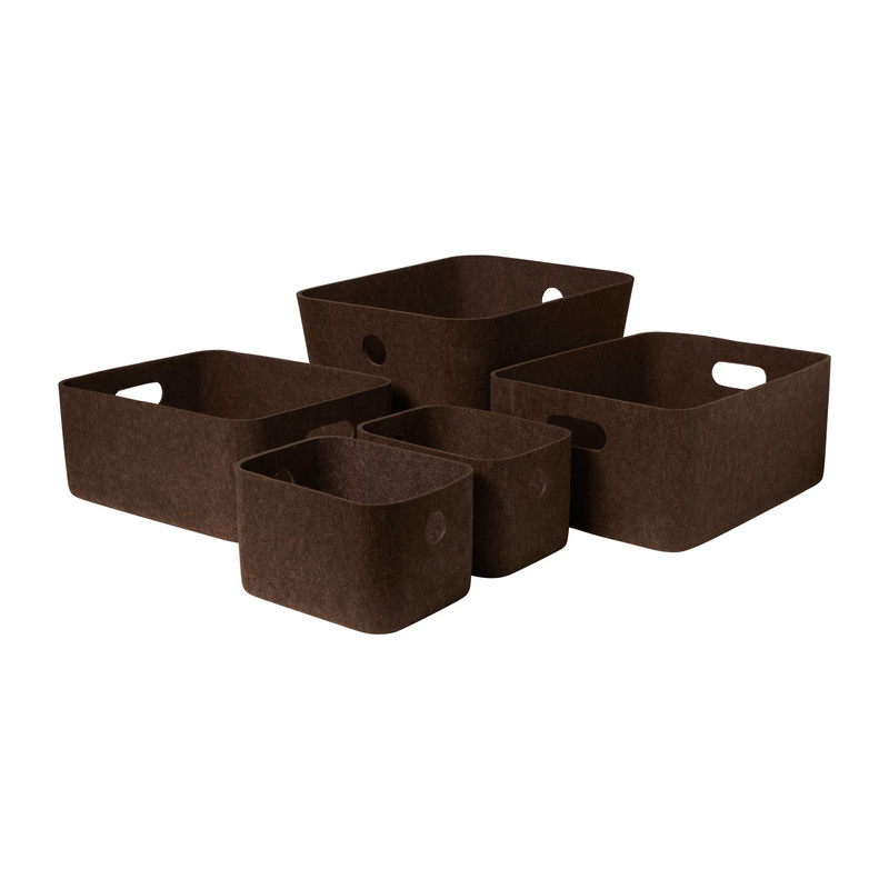 Lademand vilt groot - bruin - 16x36x26 cm