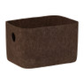 Lademand vilt groot - bruin - 16x36x26 cm