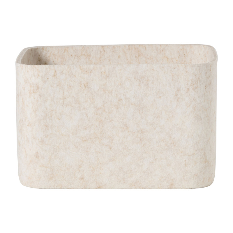Lademand vilt groot - beige - 16x36x26 cm