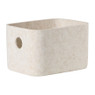Lademand vilt middel - beige - 13.5x32x25 cm