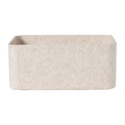 Lademand vilt klein - beige - 12x20x15 cm