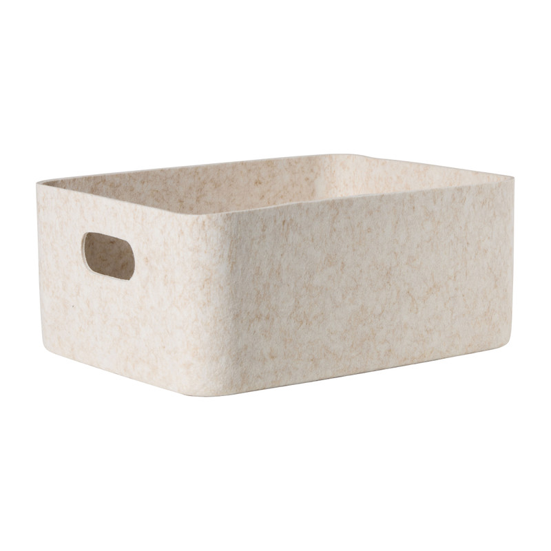 Lademand vilt klein - beige - 12x20x15 cm