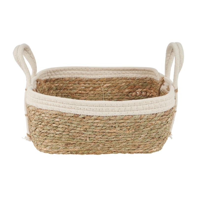 Lademand met katoenrand - 31x24x14 cm