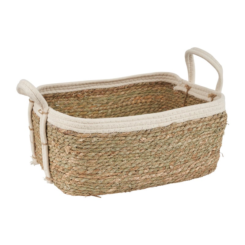 Lademand met katoenrand - 38x30x18 cm