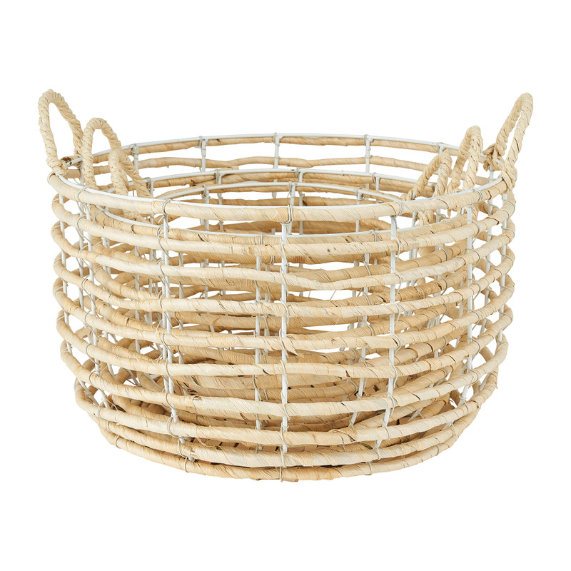 Mand mais - wit -  ⌀ 37 x 21 cm