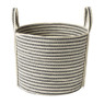 Mand met strepen laag - Ø29x24 cm