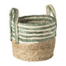 Mand met groene streep - 25x20 cm 