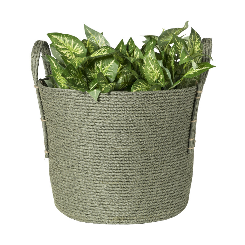 Mand Lotte - ø28x33 cm - groen