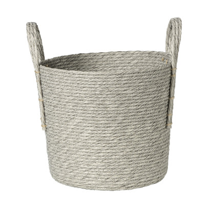 Mand Lotte - ø25x28 cm - grijs