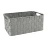 Lademand chroom handvat - grijs - 34x23x15 cm