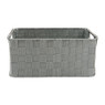 Lademand chroom handvat - grijs - 34x23x15 cm