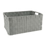 Lademand chroom handvat - grijs - 40x30x18 cm