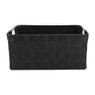 Lademand chroom handvat - zwart - 43x32x20 cm