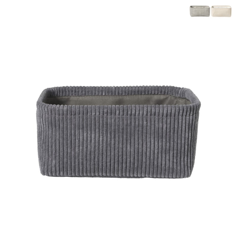 Lademand Vinz corduroy - 11x24x16 cm - diverse kleuren