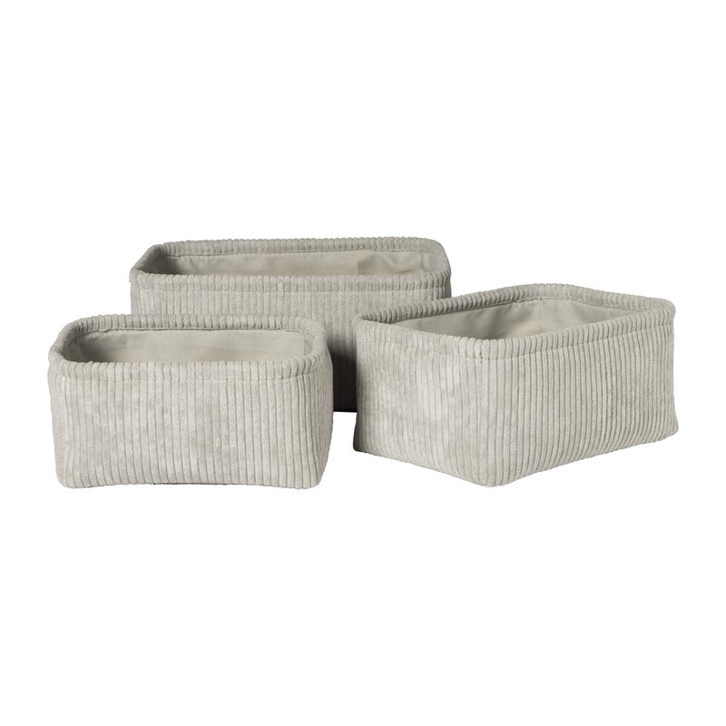 Lademand Vinz corduroy - 11x24x16 cm - diverse kleuren