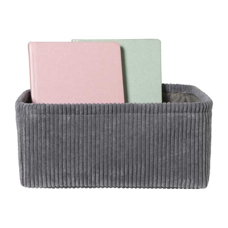 Lademand Vinz corduroy - 12x27x20 cm - diverse kleuren