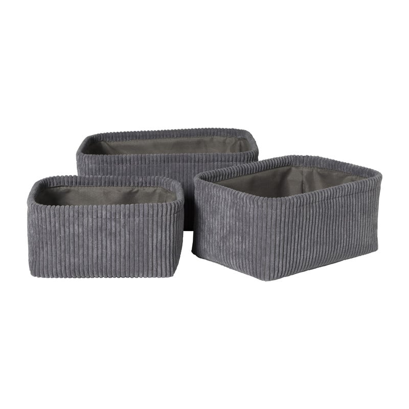 Lademand Vinz corduroy - 12x27x20 cm - diverse kleuren