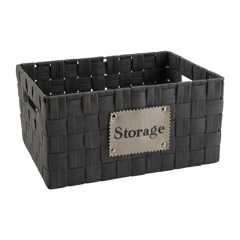 Lademand - grijs - 32x22x16 cm