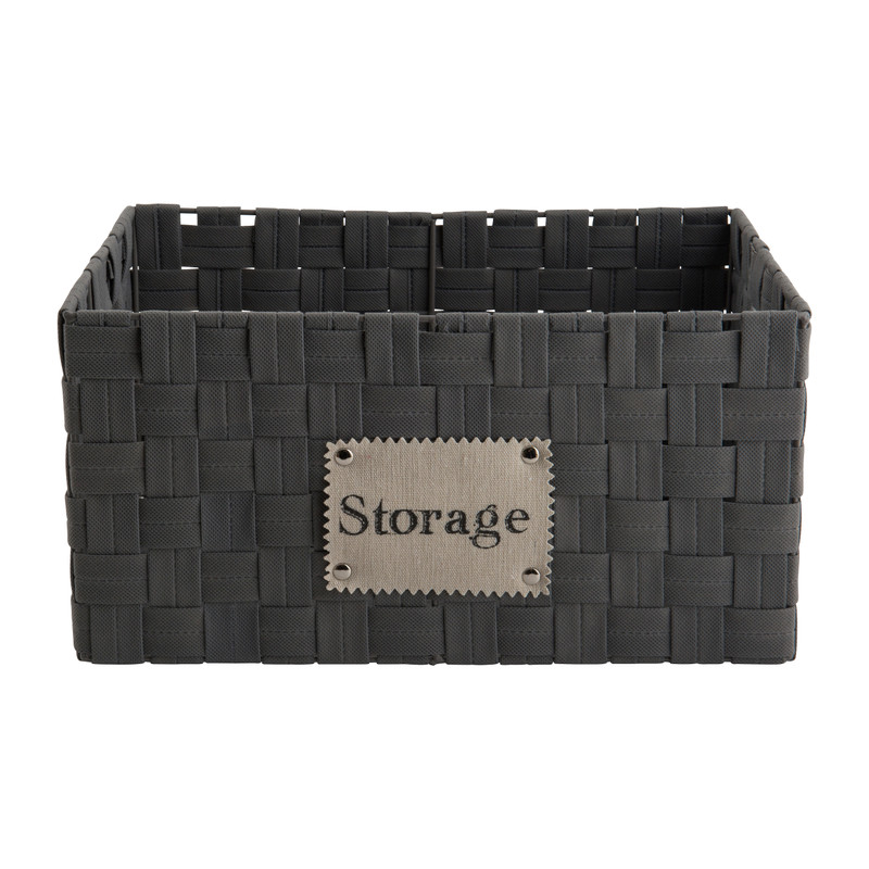 Lademand - grijs - 36x26x18 cm