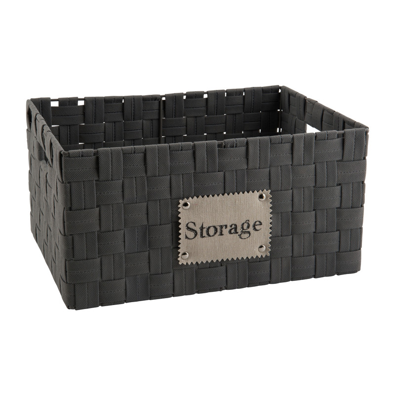 Lademand - grijs - 36x26x18 cm