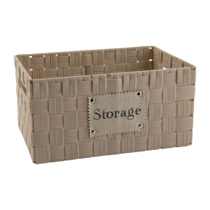 Lademand - beige -32x22x16 cm 